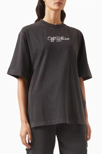 Scissor Arrow Skate T-shirt in Cotton-jersey