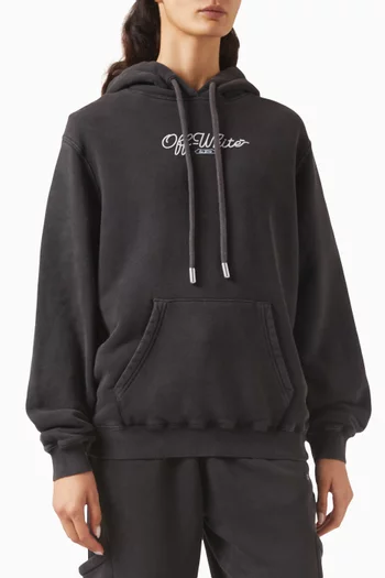 Scissor Arrow Hoodie in Cotton