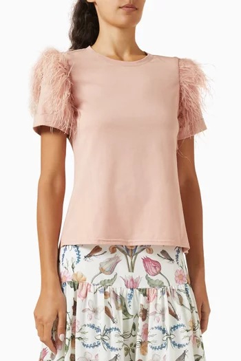 Amatista T-shirt in Cotton