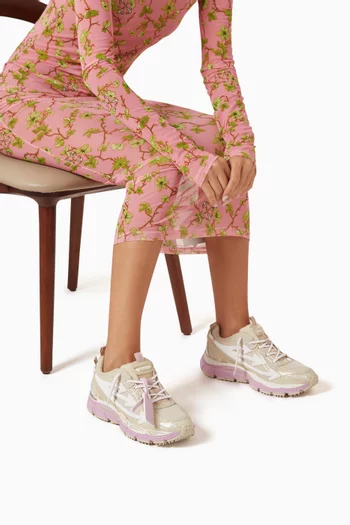 Be Right Back Sneakers in Leather & Mesh