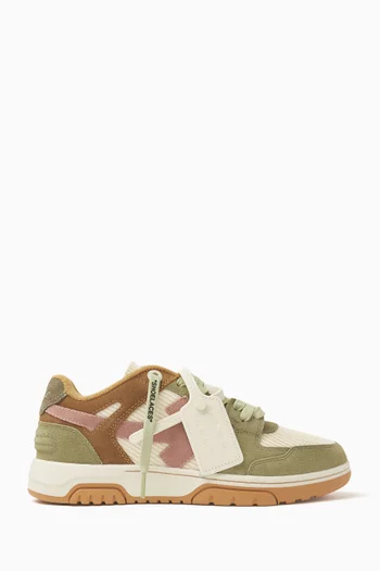 Slim Out of Office Low-top Sneakers in Suede