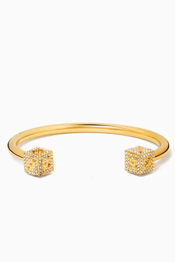 Mini Dice Cuff Bracelet