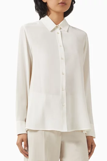 Almina Relaxed-fit Shirt in Silk