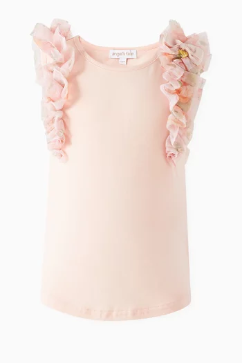 Toni Ruffle Primrose Top