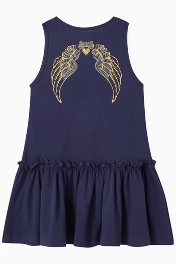 Navigator Printed Wings Dress