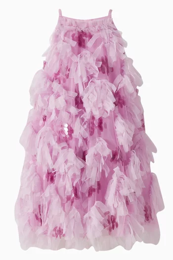 Palma 3D Dress in Sequins & Tulle