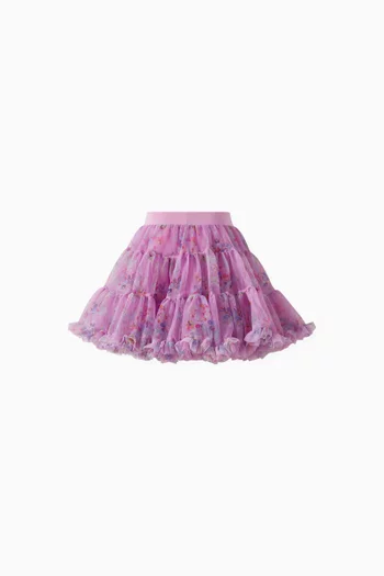 Pixie Splash Flower Tutu Skirt