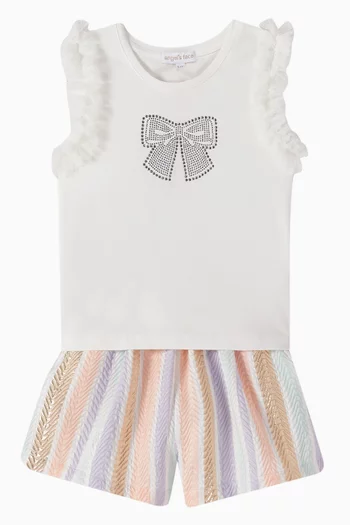 Houston Crystal Bow Top