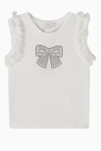 Houston Crystal Bow Top
