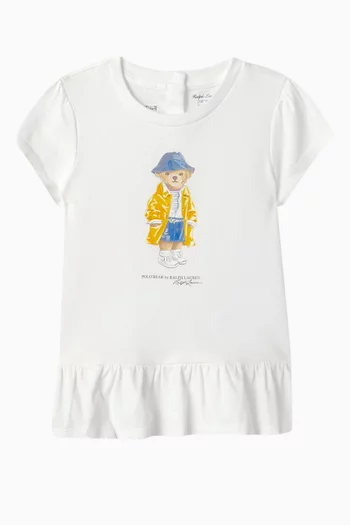 Polo Bear T-shirt in Cotton