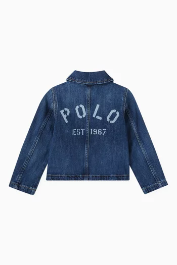 Boxy Jacket in Cotton Denim