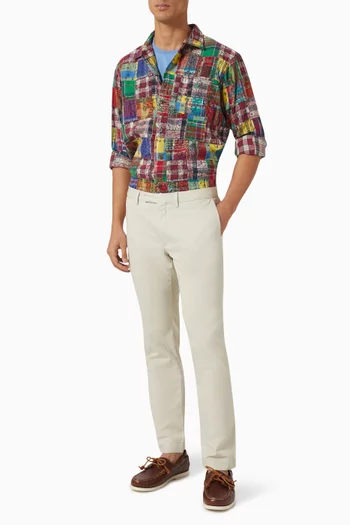Patchwork Shirt in Cotton