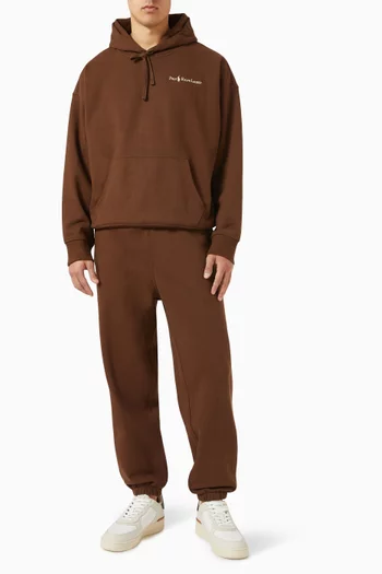 Logo Hoodie in Cotton Fleece
