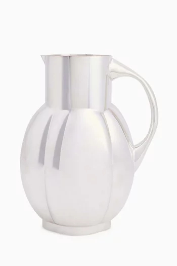 إبريق ماء مطلي بالفضة