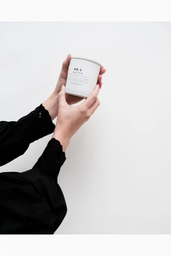 No.3 Sativa Glass Candle, 225g