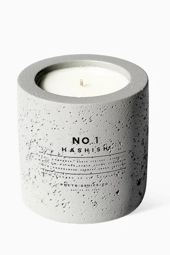 No.1 Hashish Concrete Candle, 225g