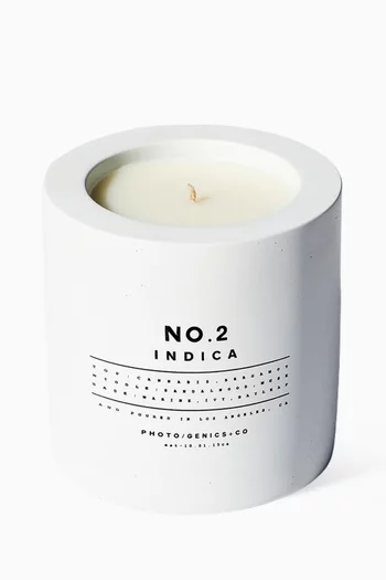 No.2 Indica Concrete Candle, 225g