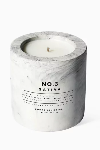 No.3 Sativa Concrete Candle, 225g