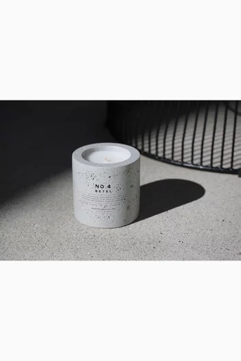No.4 Betel Concrete Candle, 225g
