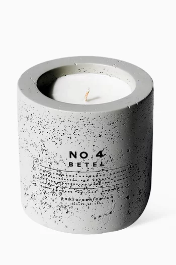 No.4 Betel Concrete Candle, 225g