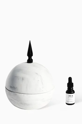 No.6 Hyssop Concrete Dome Diffuser, 3500g