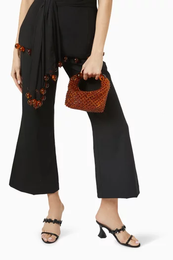 Nuit Blanche Beaded Bag in Acrylic