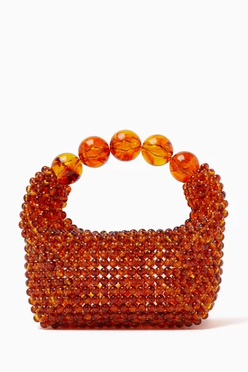 Nuit Blanche Beaded Bag in Acrylic