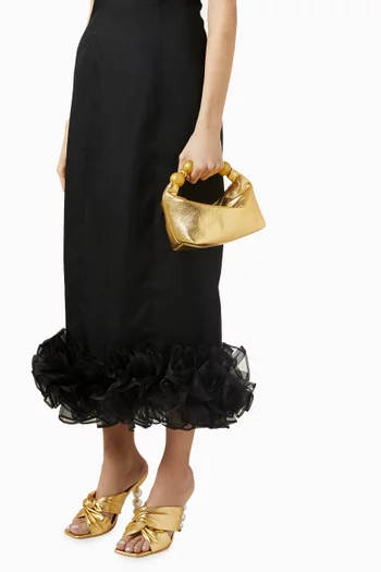 Echappé Lys Bag in Metallic Leather