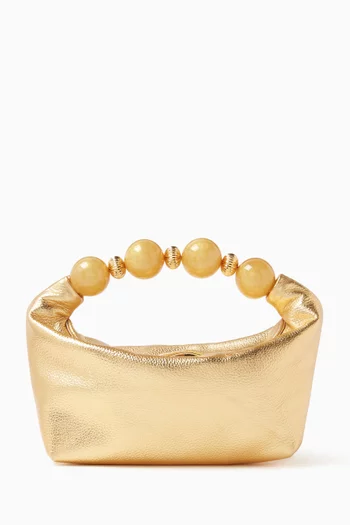 Echappé Lys Bag in Metallic Leather