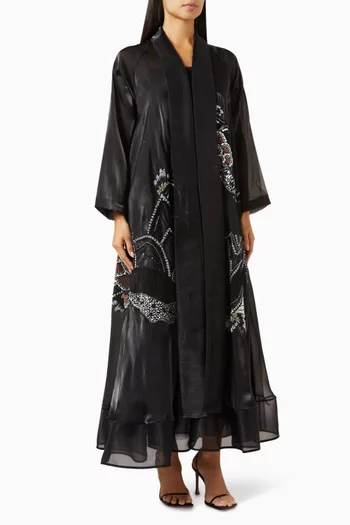 Bead-embellished Abaya