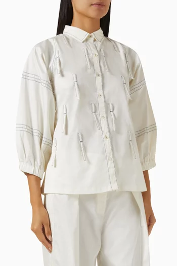 Drip Shirt in Cotton