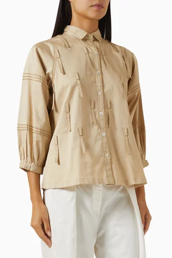 Drip Shirt in Cotton