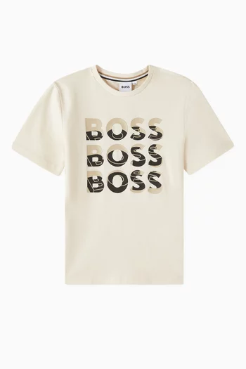 Logo T-shirt in Jersey