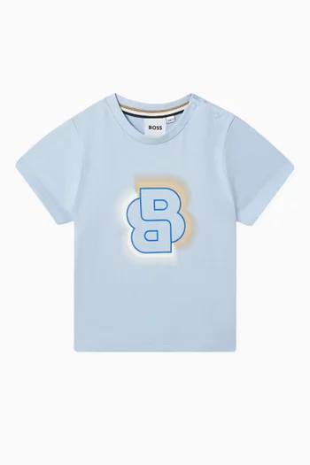 Logo Graphic T-shirt in Cotton