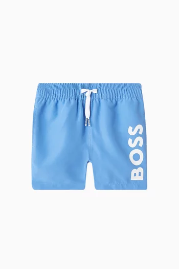 Logo Surfer Swim Shorts