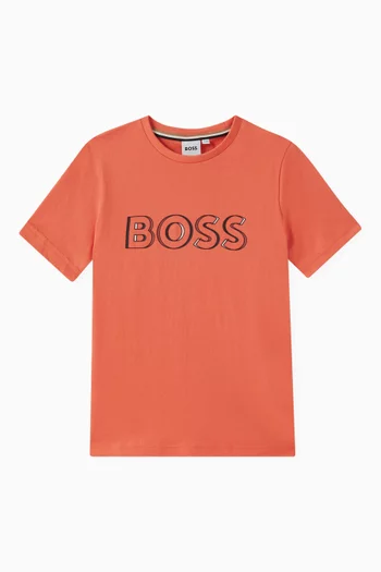 Logo T-shirt in Cotton-jersey