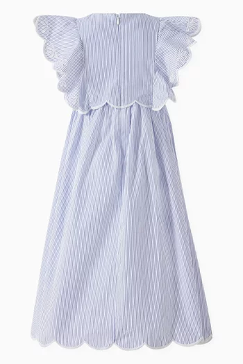 Striped Dress in Organic Cotton