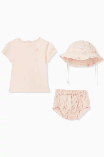 3-piece Gift Set in Organic Cotton