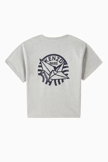 Kenzo Paris Logo T-shirt in Cotton