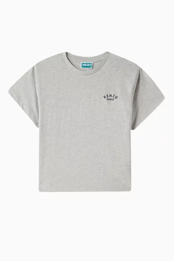 Kenzo Paris Logo T-shirt in Cotton