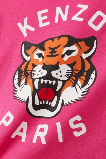 Logo Print T-shirt in Cotton
