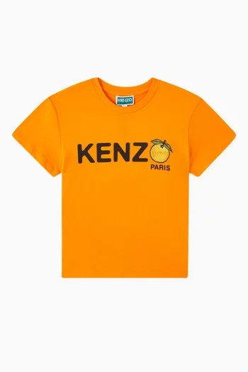 Logo-print T-shirt in Organic Cotton