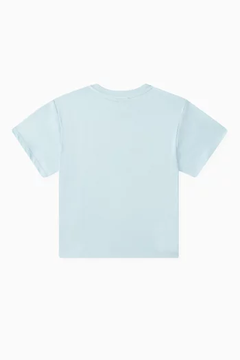 Logo Print T-shirt in Organic Cotton