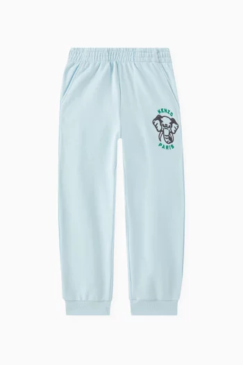 Logo-embroidered Sweatpants in Cotton