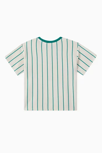 Striped T-shirt in Cotton Jersey