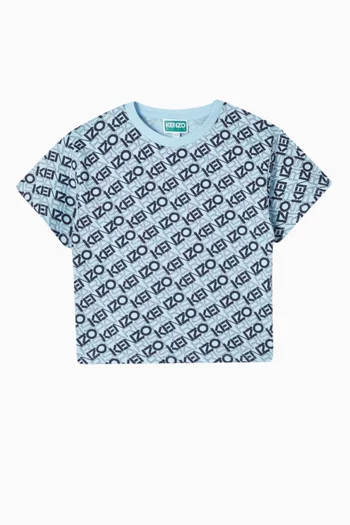 Logo-print T-shirt in Organic Cotton