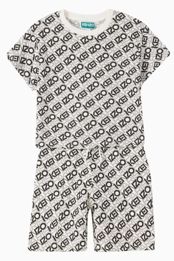 Logo-print T-shirt in Organic Cotton