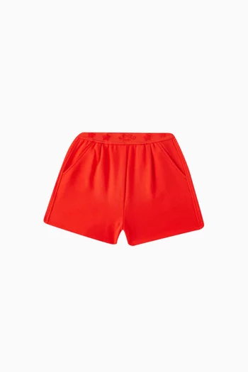 Logo Shorts in Cotton