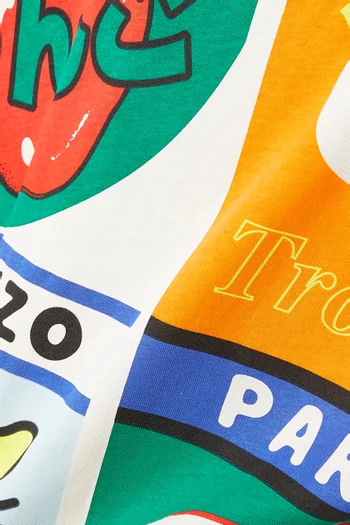 All-over Print T-shirt in Organic Cotton