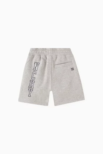 Logo Shorts in Cotton Jersey